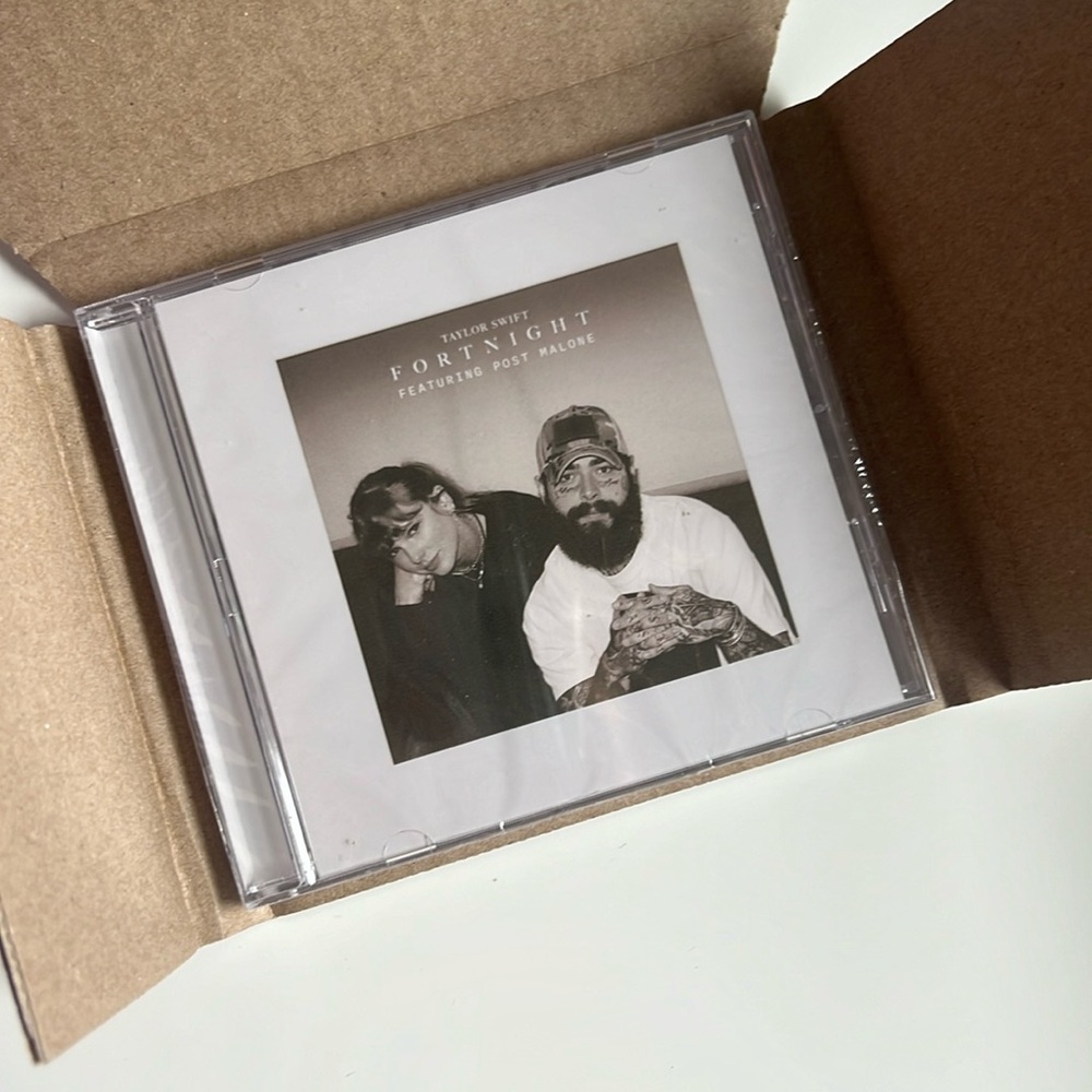 NWT fortnight cd taylor swift ft post Malone